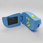 Wholesale A100-R kids' handheld DV camcorder with 2.0 inch flip screen and yellow tactile buttons .