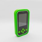 Bulk buy A20 green dinosaur kids smartphone camera with physical buttons and high-definition screen for B2B toy business.