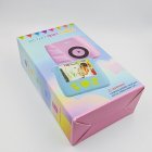 Details of gift box for Q8 kids instant print camera for children's educational toy wholesalers.