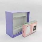 Y23 kids classic digital camera in pink with purple protective gift box for B2B gift retailers.