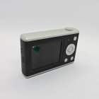 Y23 children's digital camera in black with HD display and easy-to-use control buttons, CE certified for wholesale.