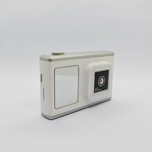 Wholesale Y23 kids digital camera in white, professional compact design for children with square front lens and mini mirror, CE/RoHS certified.