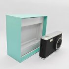 Wholesale black Y25 kids vintage digital camera with green protective gift box.