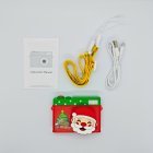 Full kit of Y3 kids Christmas digital camera with lanyard, charging cable and manual, festival design for bulk sourcing.