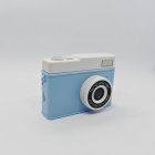 1080P HD lens of blue Y3 retro kids digital camera, dual-camera design children’s camera for bulk sourcing.