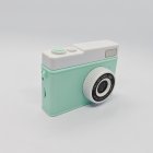 1080P HD lens of green Y3 retro kids digital camera, dual-camera design children’s camera for bulk sourcing.