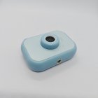 Y6 compact modern design kids camera in blue with no stand, lightweight and shockproof for B2B toys distributors.