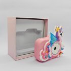 CE certified Y8 pink winged unicorn kids digital camera with protective gift box for global wholesale.