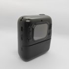 Black Y300H instant print camera for kids with integrated rear screen, easy-operation buttons for educational electronics private label brands, RoHS certified.