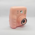 Bulk buy Y300H kids instant print camera with built-in flash light, pink digital video recorder for B2B toy importers and gift distributors.