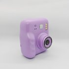 Bulk buy Y300H kids instant print camera with built-in flash light, purple digital video recorder for B2B toy importers and gift distributors.