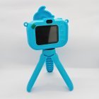 CE/RoHS certified HD display Y6 kids camera with intuitive controls and built-in puzzle games for educational retail.