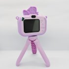 Y6 purple kids ice cream unicorn camera with 2.0-inch rear screen and big buttons for toys retailers.