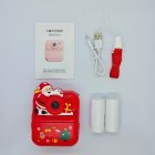 Fully certified Y900 Christmas instant print camera full set with thermal paper and accessories.