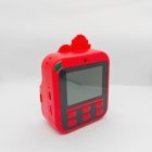 RoHS compliant Y900 Christmas kids instant print camera with 2.4-inch screen from China factory.