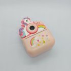 OEM Y900 unicorn kids instant printer camera in pink for toys importers and distributors.