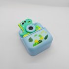B2B supplier of Y900 children's digital printing camera with blue dinosaur and vivid patterns.