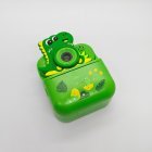 B2B supplier of Y900 children's digital printing camera with green dinosaur and vivid patterns.